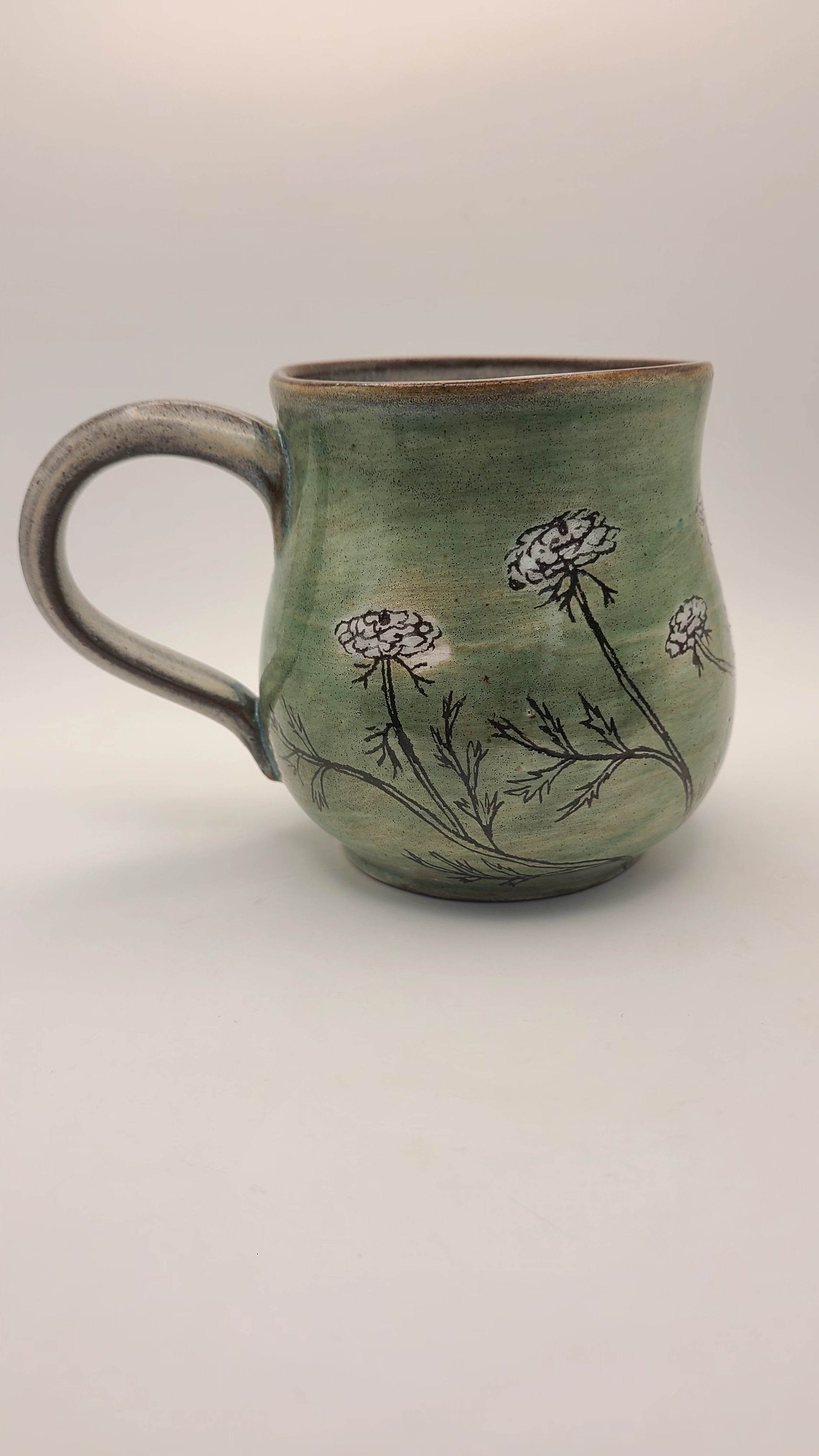 Flower Mug Queen Anne's Lace
