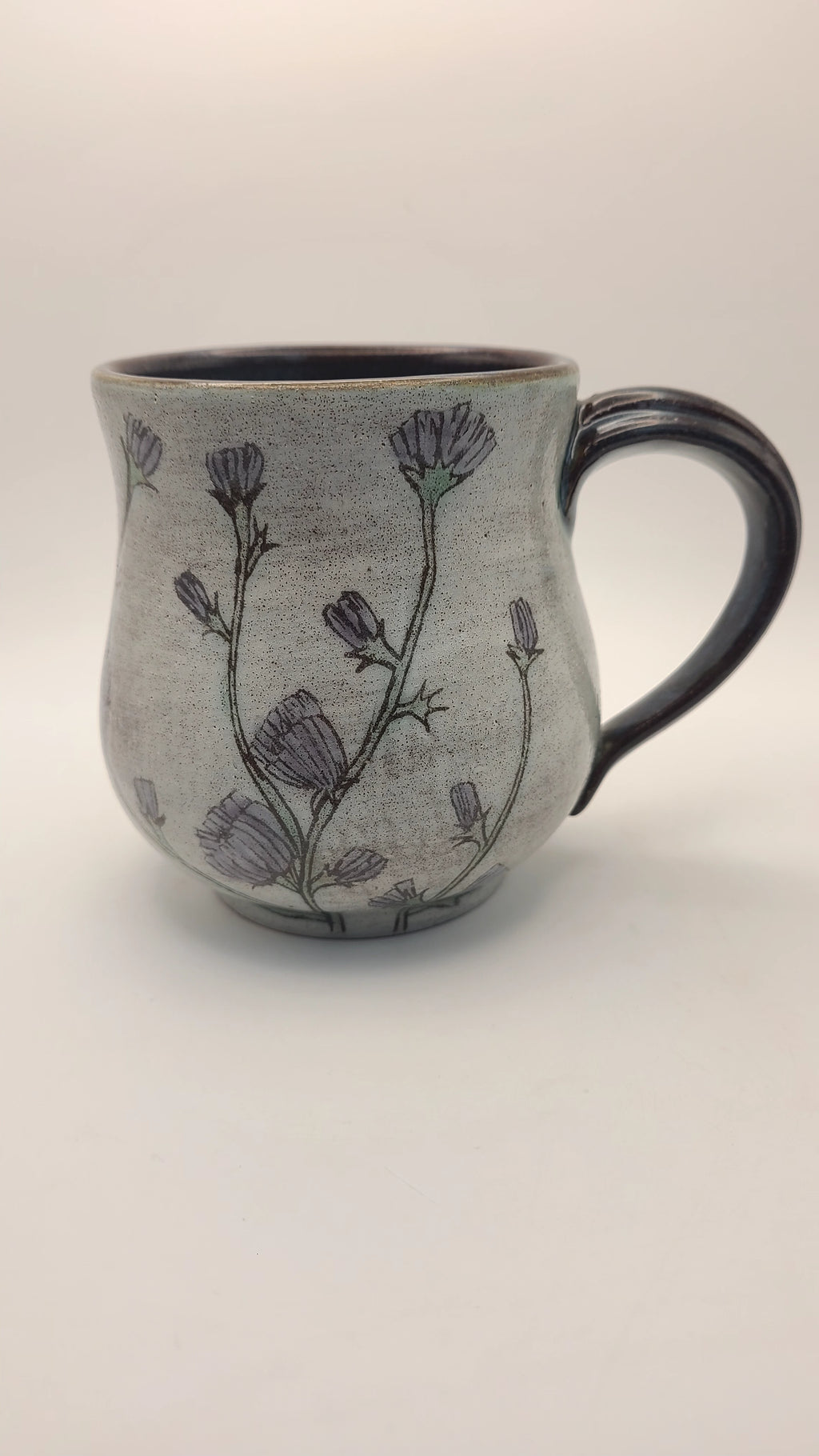 Flower Mug Purple Chicory