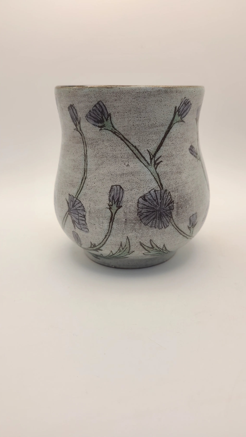 Flower Mug Purple Chicory
