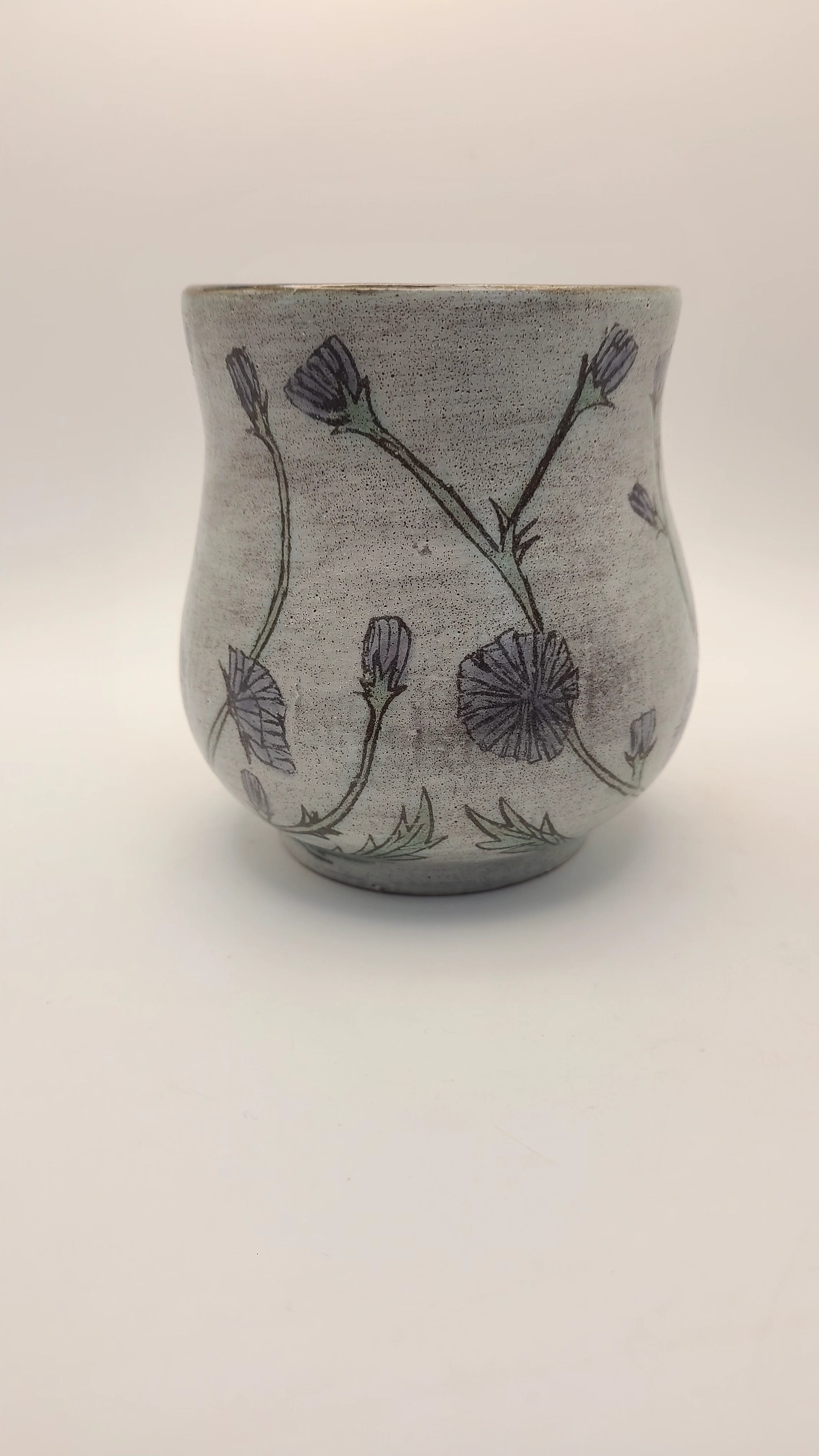 Flower Mug Purple Chicory