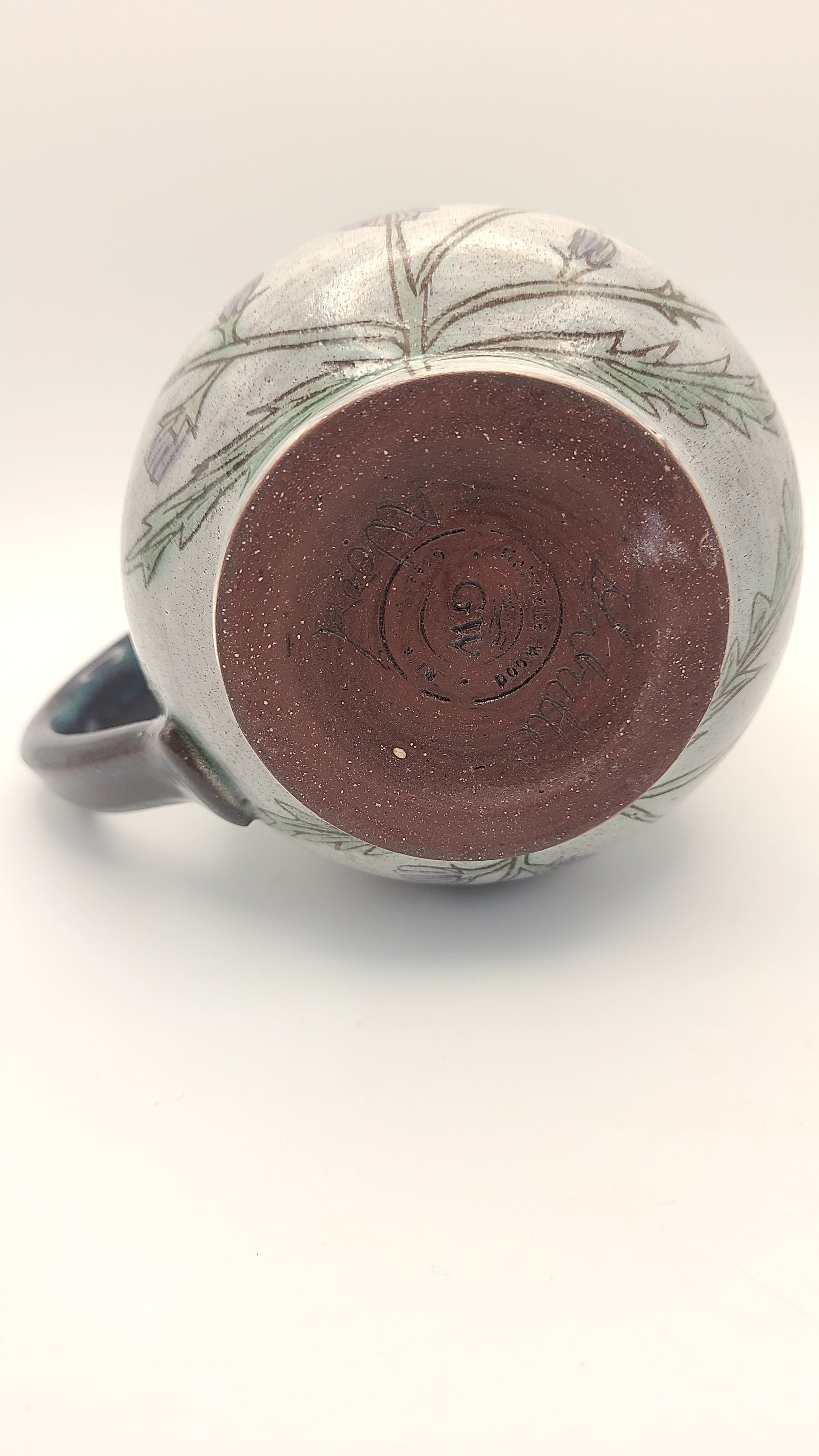 Flower Mug Purple Chicory