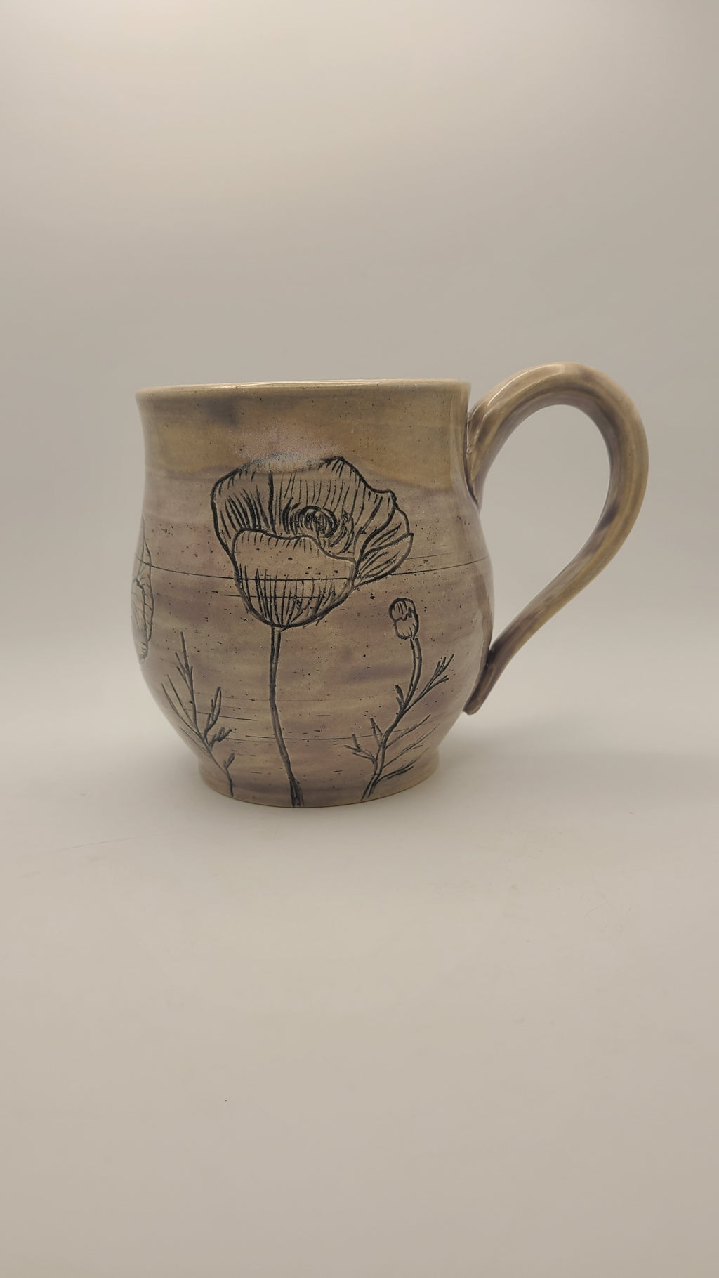 Flower Mug Cosmos in Purple Mug #2