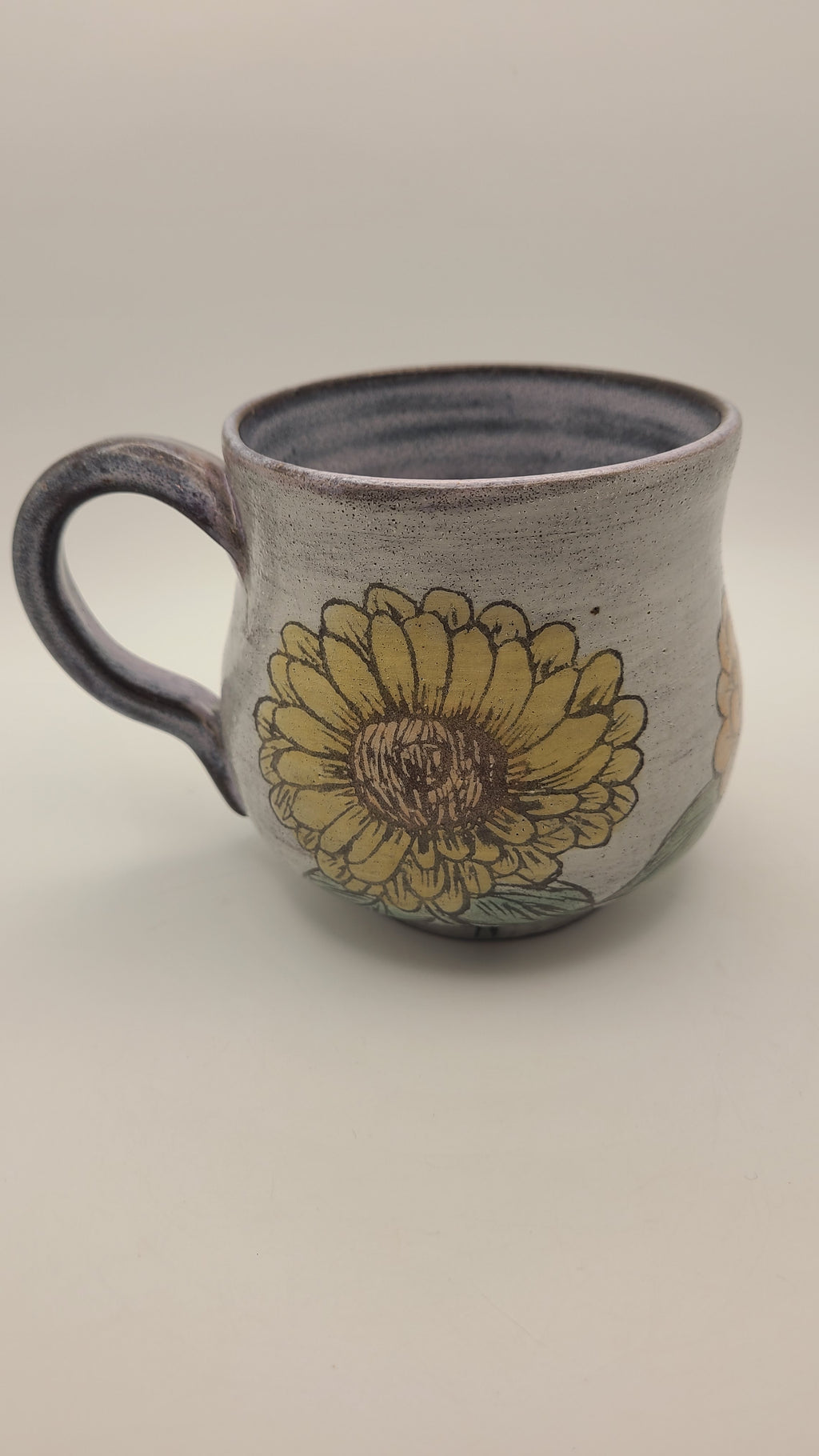 Flower Mug Zinnia Trio #1