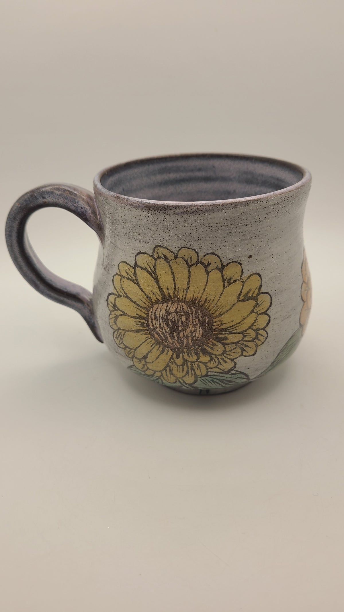 Flower Mug Zinnia Trio #1