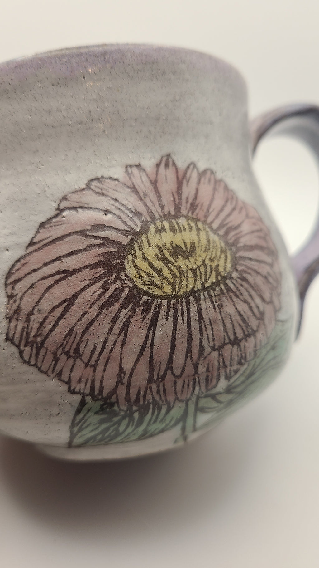 Flower Mug Zinnia Trio #1