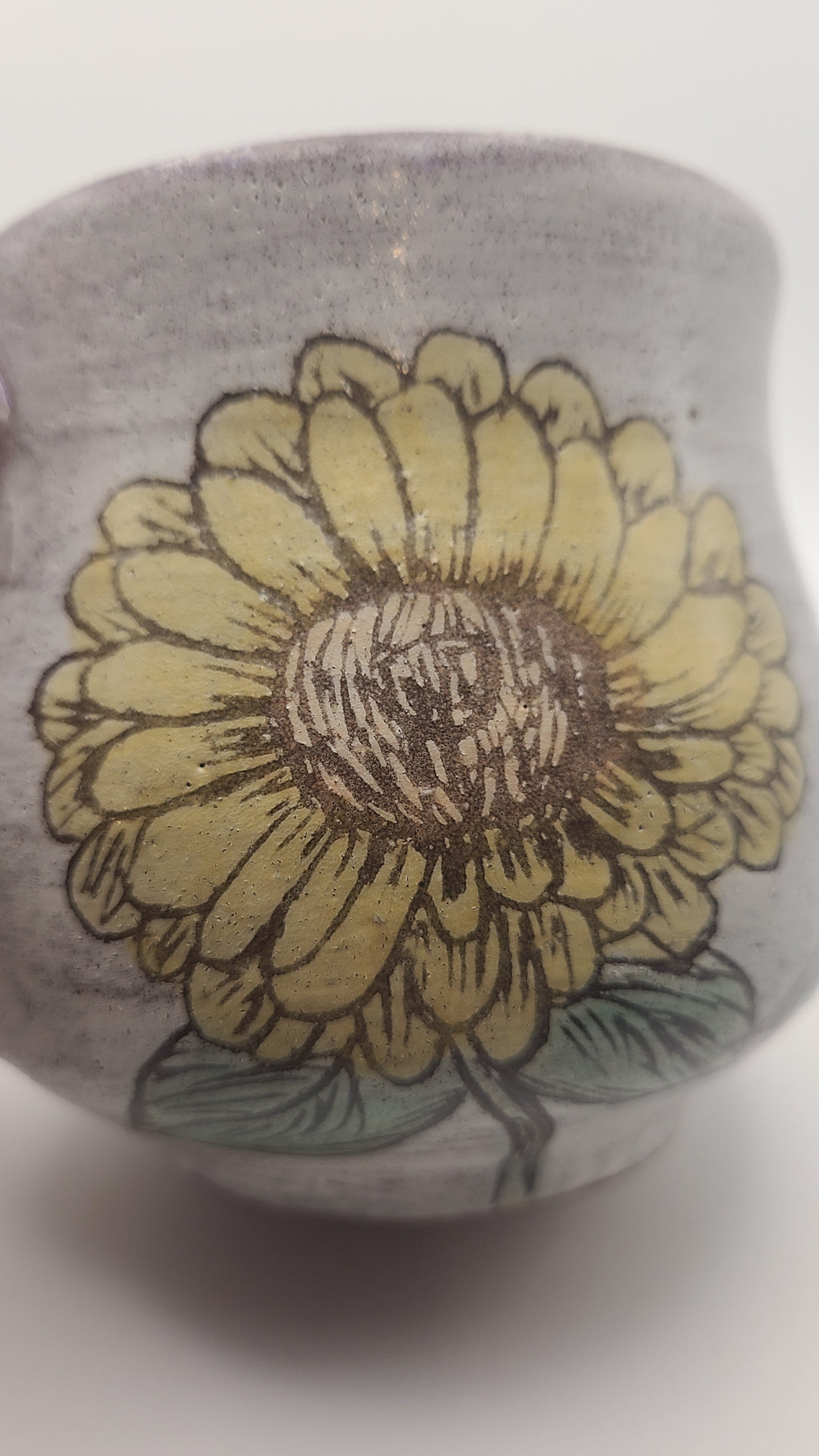 Flower Mug Zinnia Trio #1