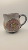 Flower Mug Zinnias Trio #2