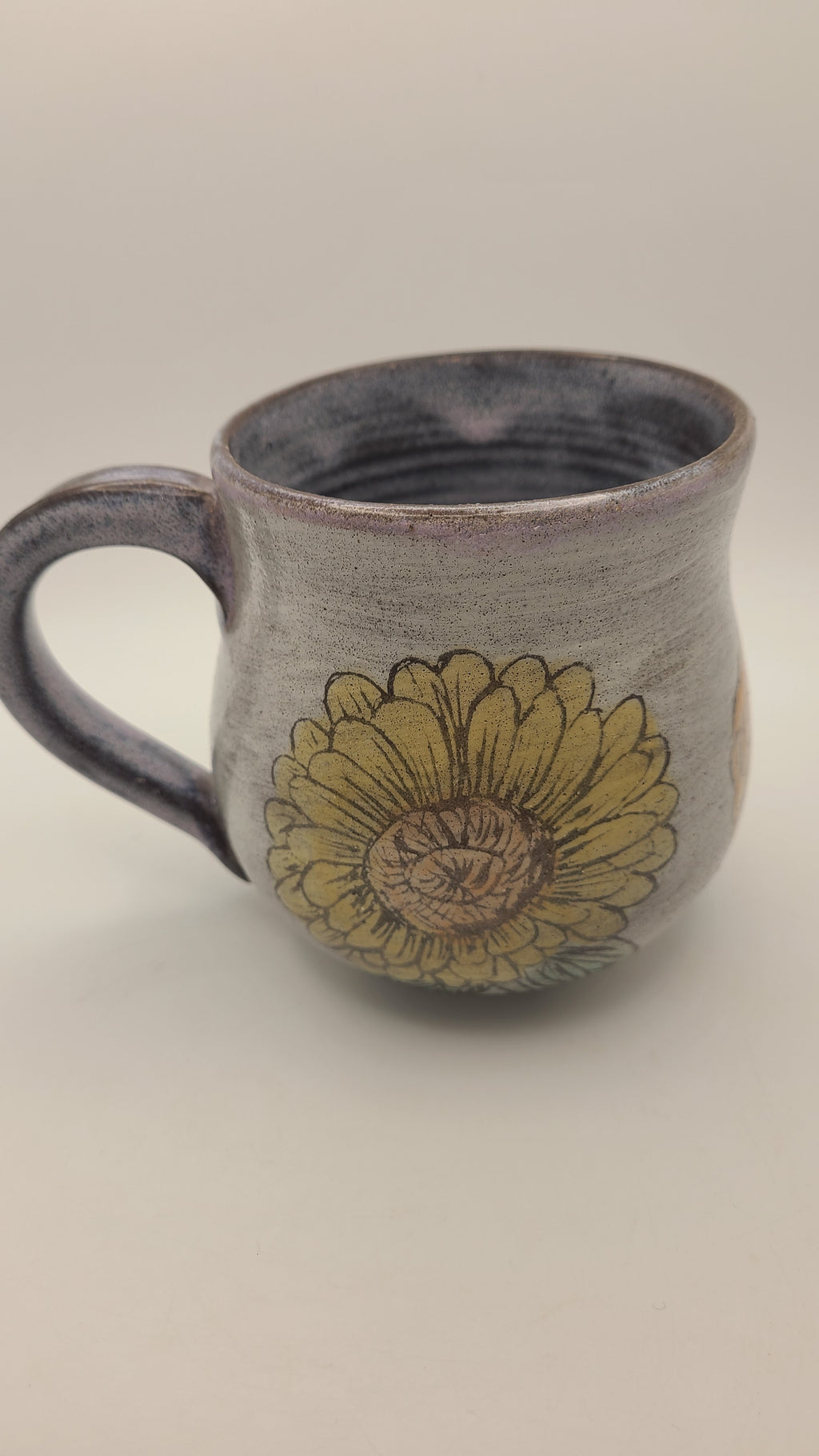 Flower Mug Zinnias Trio #2