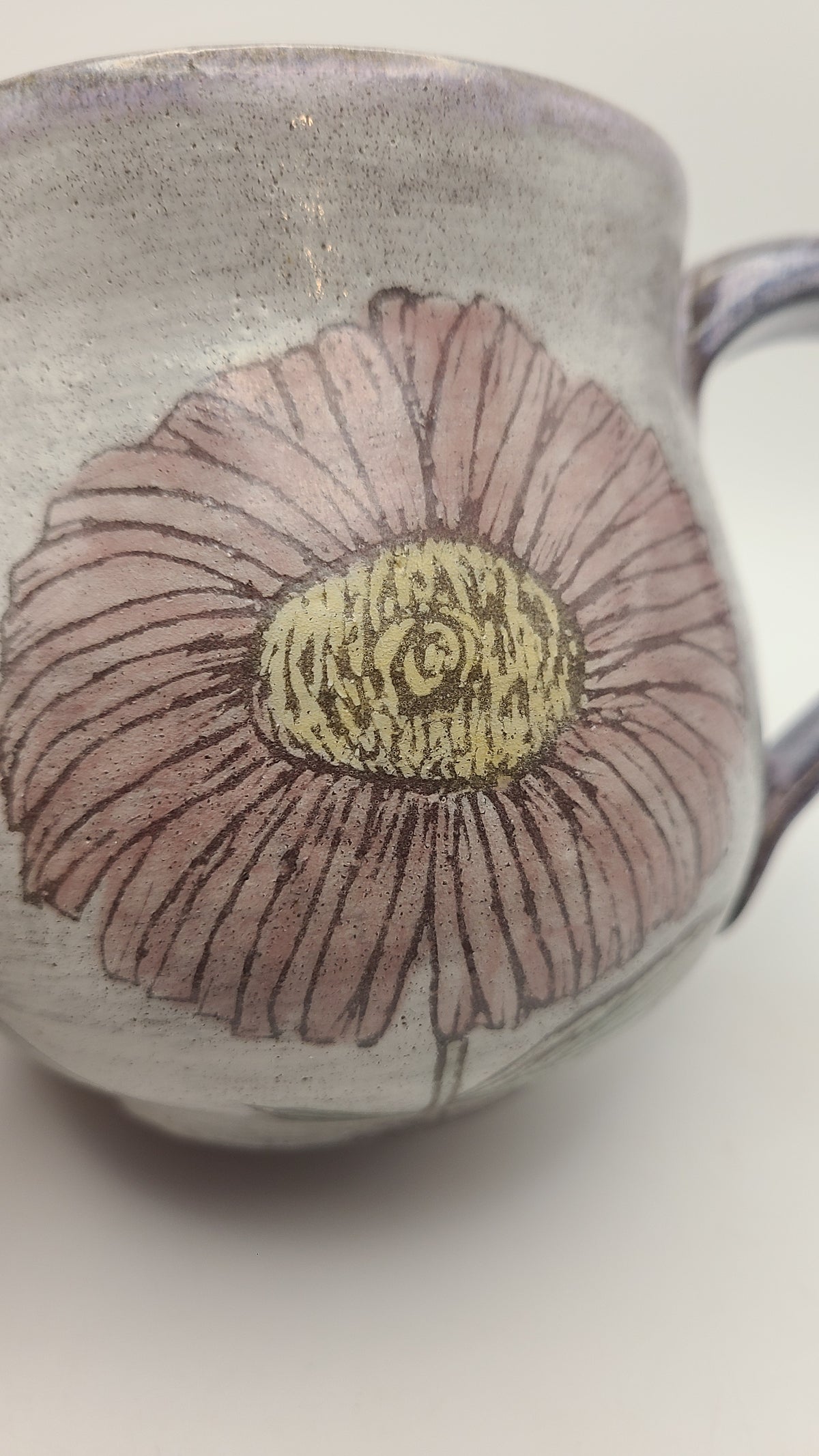 Flower Mug Zinnias Trio #2