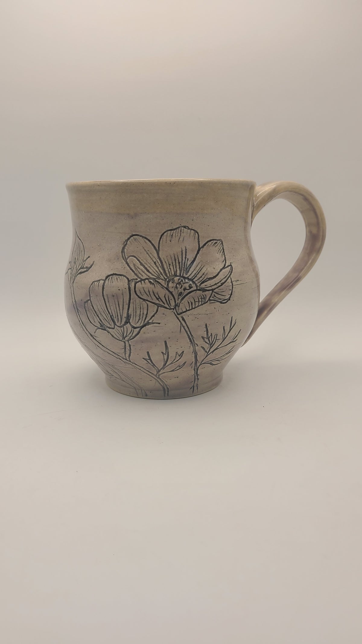 Flower Mug Cosmos in Purple Mug #1